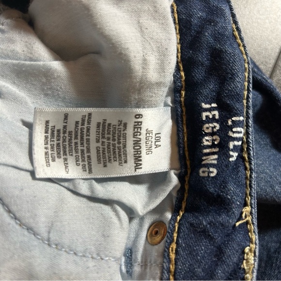 Aeropostale Women’s Lola Jegging Denim Jeans Blue Distressed Size 6 - Picture 6 of 8